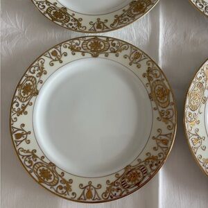 Antique Noritake Christmas Ball 175 pattern Luncheon plate